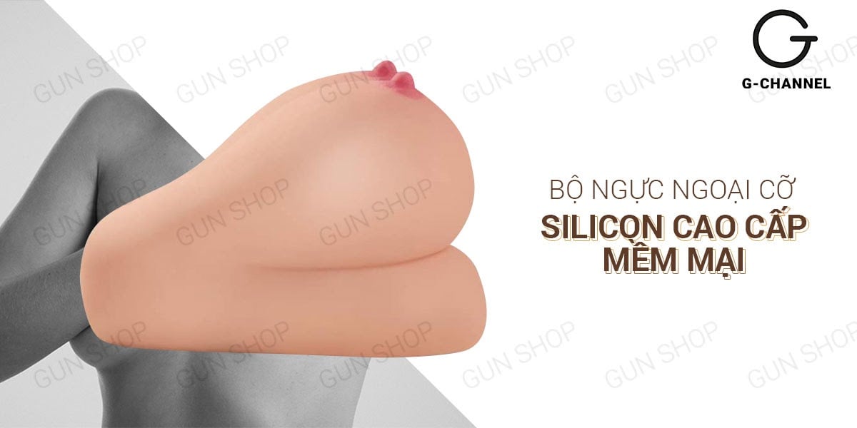 Ngực Giả Silicon Mềm Mịn 3kg - Âm Đạo & Hậu Môn Cao Cấp