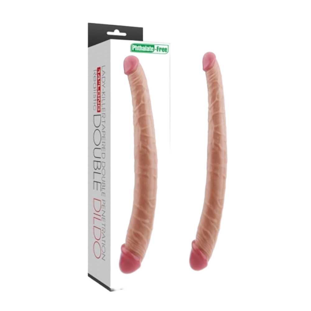 Dương Vật Giả Lovetoy 2 Đầu Size Khủng Silicon Nguyên Khối 