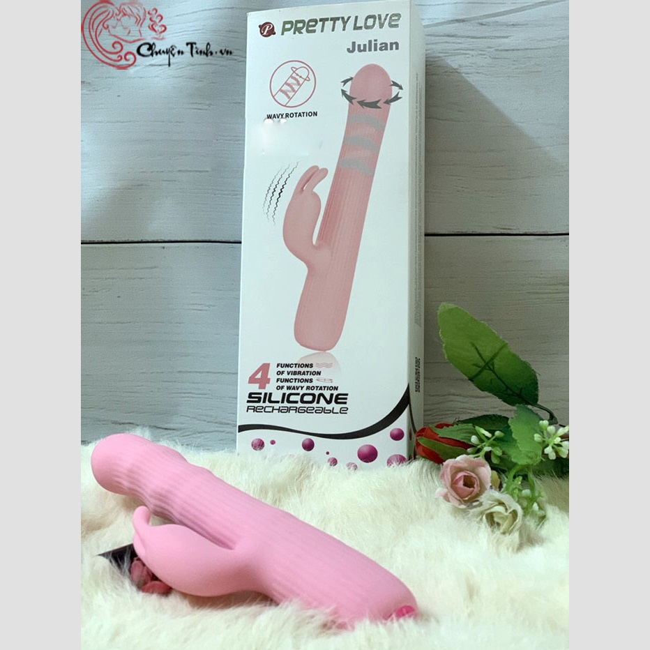 Dương vật mini siêu rung ngoáy Prettylove Julian an toàn dễ dùng 