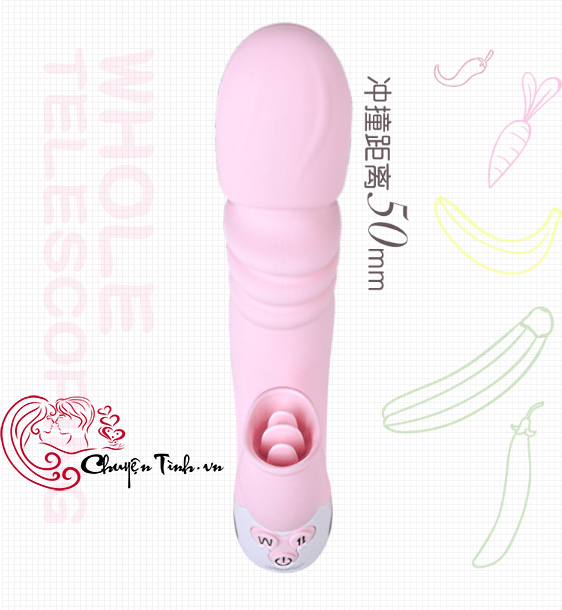 Dương vật rung thụt tự động Yeain silicon mềm mại kích thích mạnh