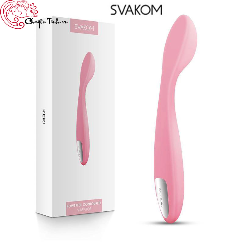 Máy Rung Kích Thích Nữ SVAKOM KERI Massage Điểm G Silicon Y Tế Cao Cấp