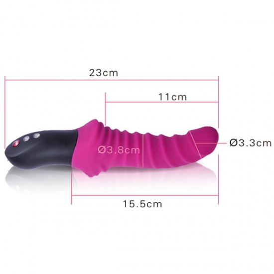 Fun Pulsador G-Spot Vibrator 10 Vibration Modes Silicone