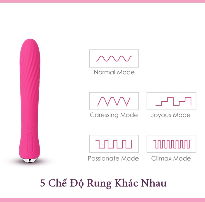 Que Rung Điểm G Svakom Anya Massage Sưởi Ấm Rung Mạnh