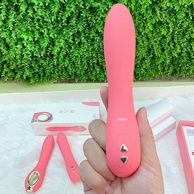 Dương vật Leten Fairy mềm rung thụt sưởi ấm giảm stress