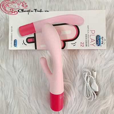 Máy rung điểm G Durex Soft Vibrator massage âm vật kích thích phụ nữ 