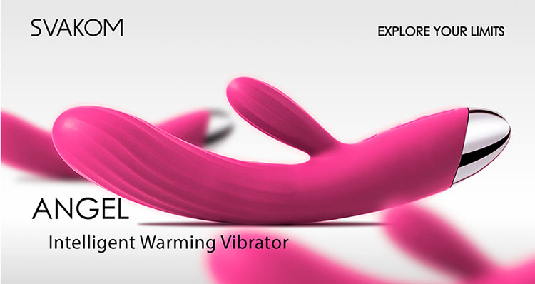 Máy rung điểm G Svakom Angel sưởi ấm cao cấp kích thích cực khoái