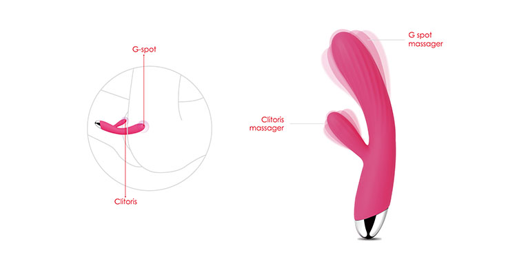 Máy rung Svakom Angel sưởi ấm điểm G cao cấp kích thích