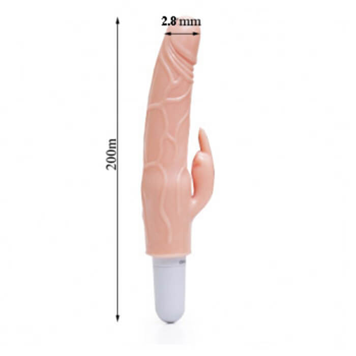 Dương vật màu da 1 pin rung Lybaile kích thích điểm G nữ