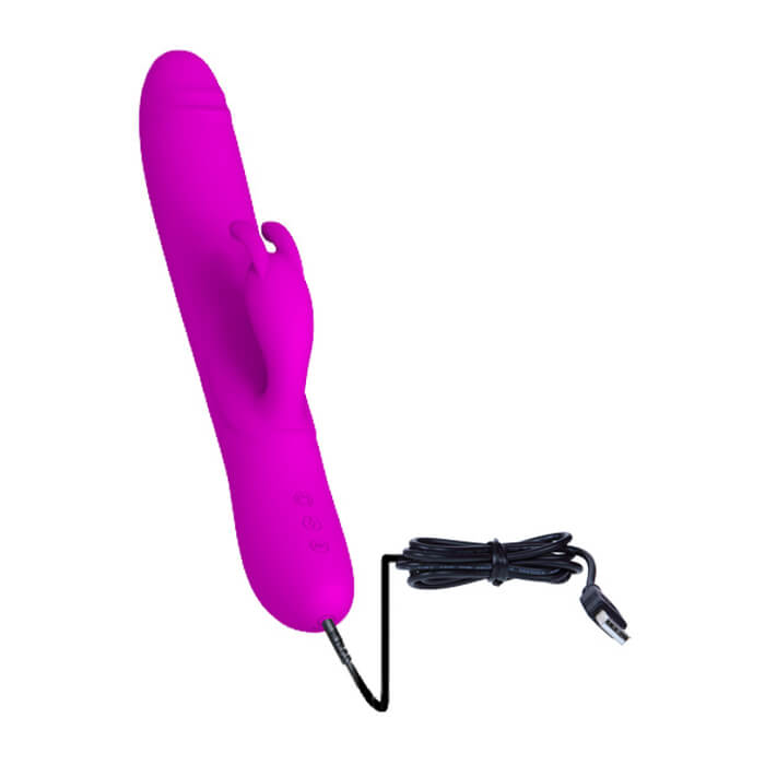 Dương vật Prettylove Byron bi rung cuộn trao cảm xúc silicon