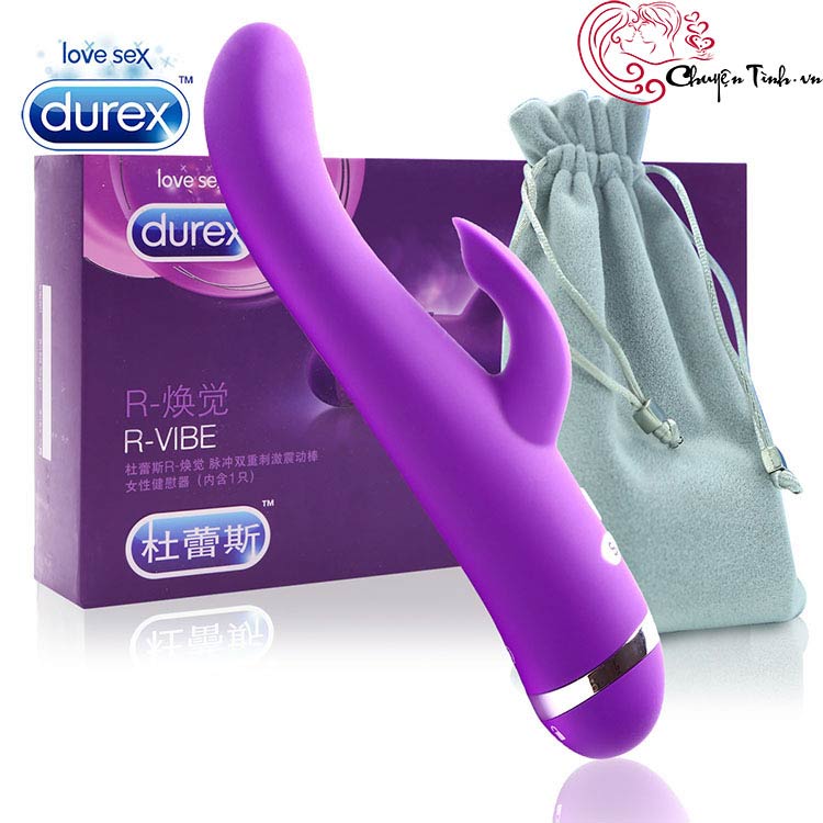 Dương vật cao cấp Durex Kích thích điểm G Massage mềm mại