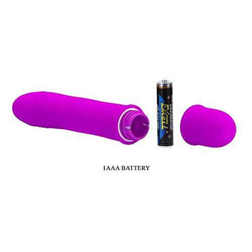 Dương vật giả Pretty Love Mini silicon cao cấp 10 cấp độ rung nhỏ gọn