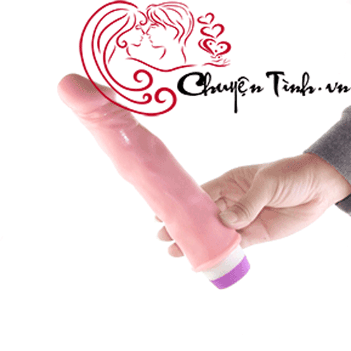 Dương vật giả rung kích thích nữ nhựa cao cấp an toàn y tế