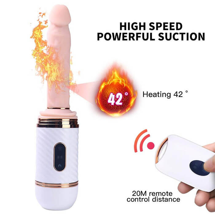 Máy rung thụt sưởi ấm âm đạo đa chức năng kích thích tăng khoái cảm