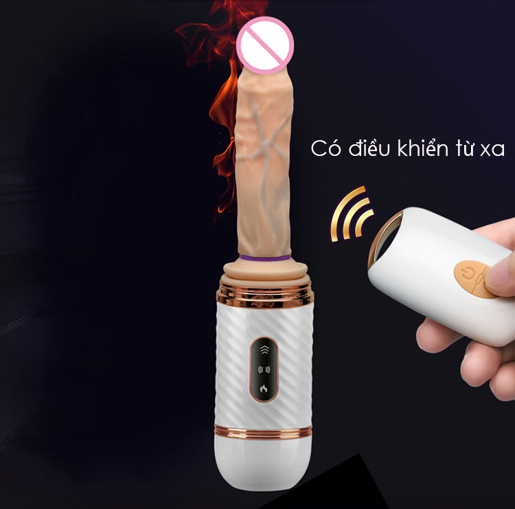 Máy Rung Thụt Cyclone Fire Sưởi Ấm Kích Thích Cực Mạnh