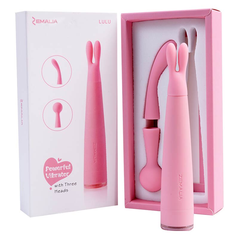 Máy rung mini 3 đầu kích thích cực mạnh chuẩn cao cấp