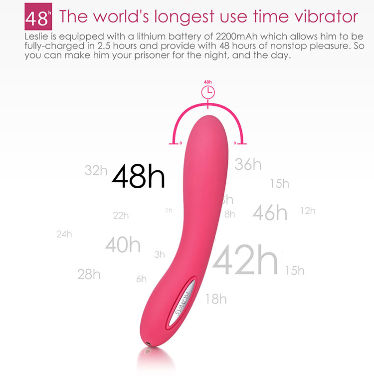 Máy rung Svakom Leslie cao cấp điều chỉnh nhiệt độ, kích thích mới