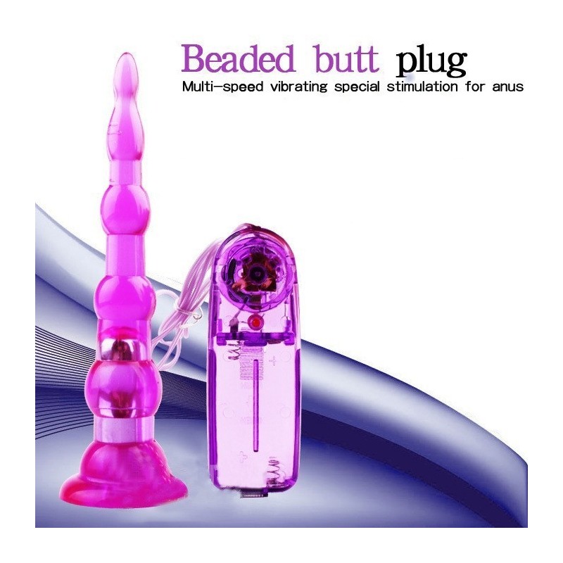 Cây kích thích hậu môn silicon dán tường đa tư thế rung nhẹ nhàng êm ái