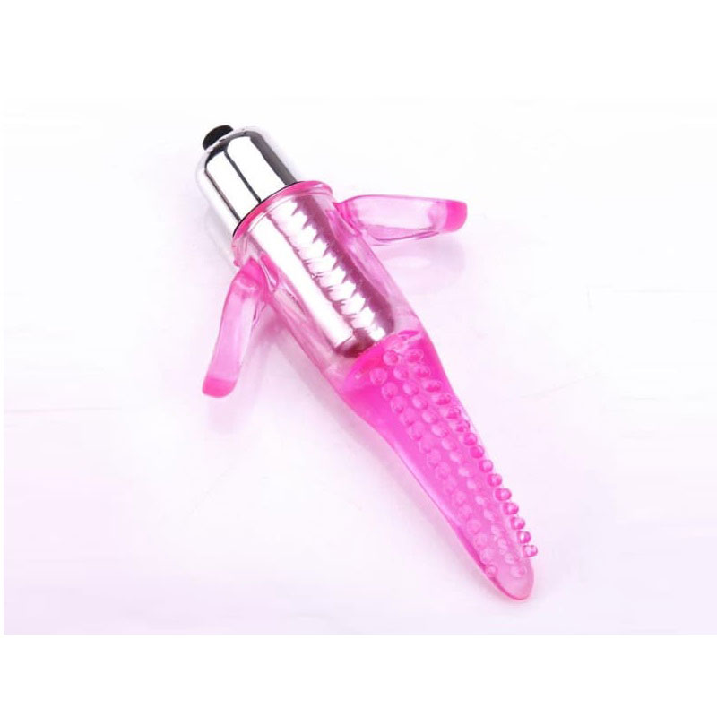 Leten Finger Vibrator with Soft Tongue and 7 Patterns