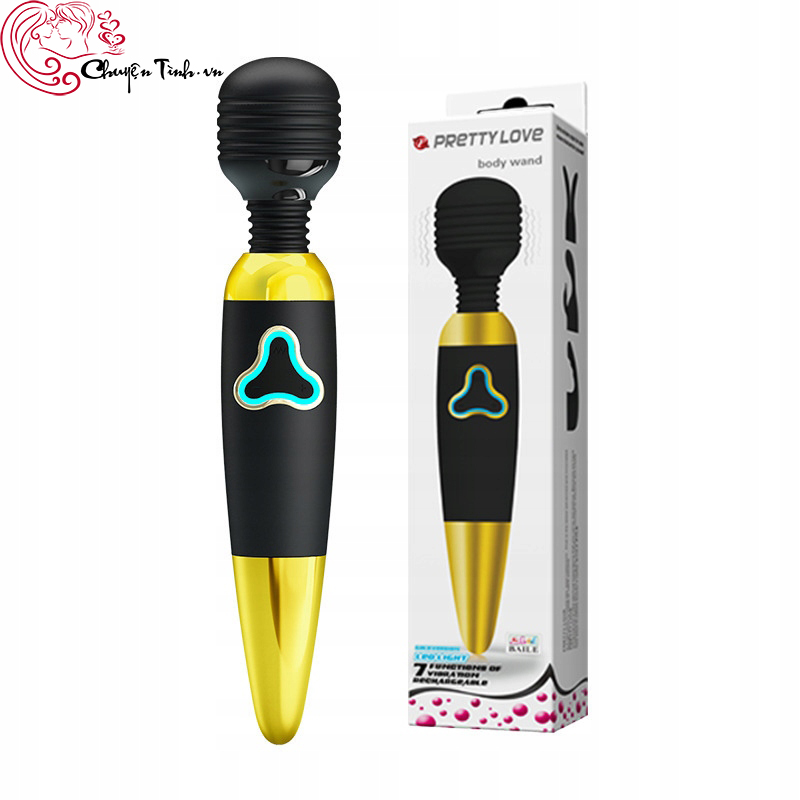 Máy thủ dâm âm đạo nữ bao sướng Pretty Love Body Wand