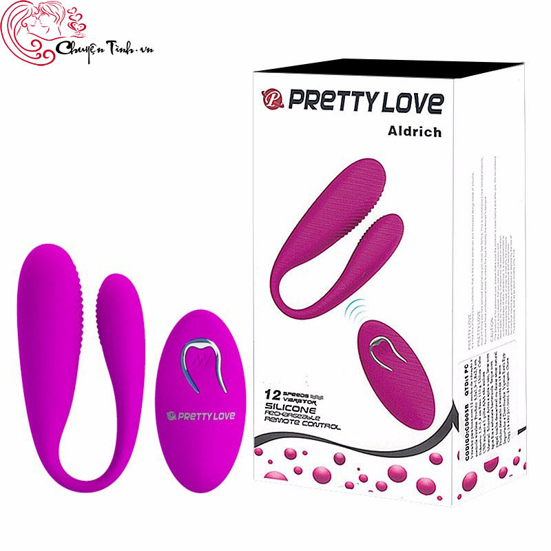Trứng rung Pretty Love Aldrich kích thích điểm G siêu sướng