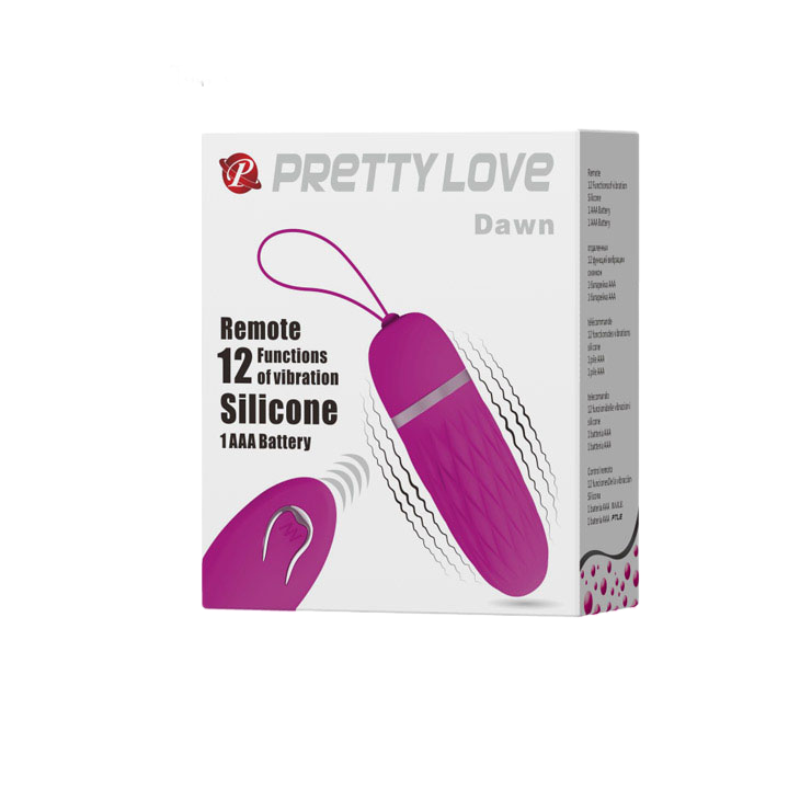 Trứng Rung Điều Khiển Xa 12 Chế Độ PrettyLove Dawn