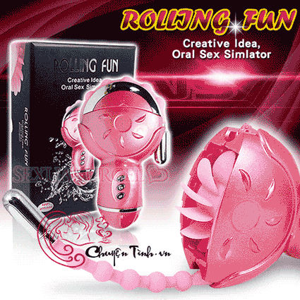 Lưỡi rung liếm âm đạo Rolling Fun 2 kích thích mạnh
