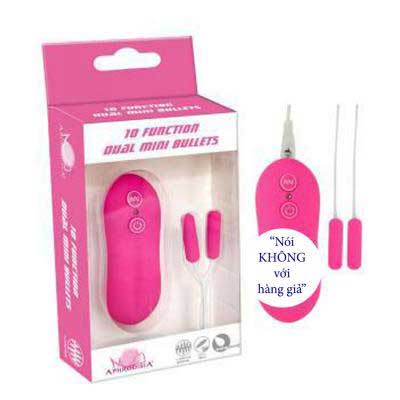 trứng rung đôi mini aphrodisia siêu mạnh kích thích điểm g kích dục