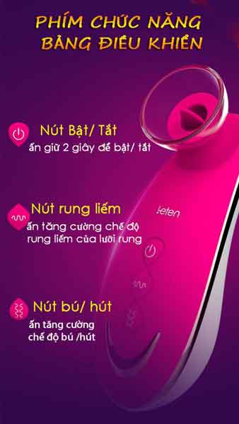 Máy massage bú liếm Mini Leten sang trọng êm ái giá tốt