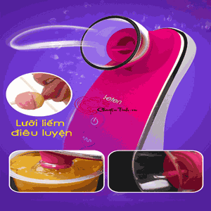 Máy massage Mini Leten bú liếm silicon TPE ABS pin sạc êm ái chống ồn