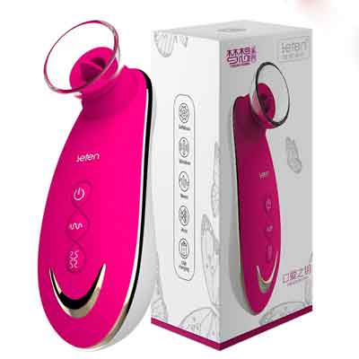 Máy massage Mini Leten bú liếm silicon TPE ABS pin sạc êm ái chống ồn