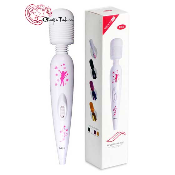 Chày rung Lilo massage điểm G nhựa ABS silicone sạc USB nhập HK 