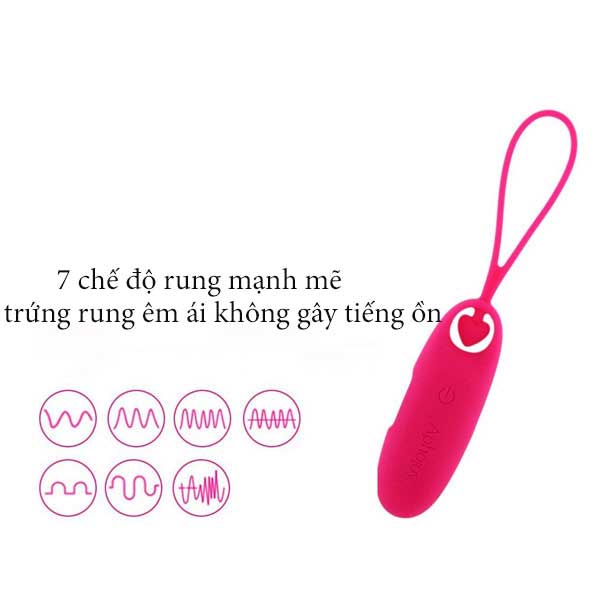 Trứng rung Aphojoy sạc pin cao cấp 7 chế độ rung hot