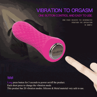 Thanh rung massage mini Nalone Ian 20 chế độ tần số rung mạnh