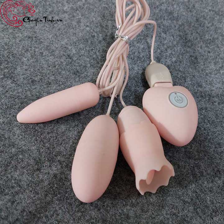 Trứng rung tình yêu Toyjoy 3 đầu siêu kích thích đa năng