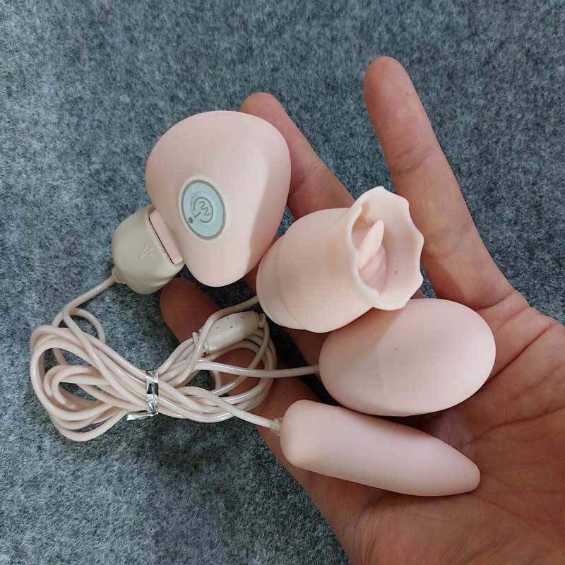 Trứng rung tình yêu Toyjoy 3 đầu siêu kích thích đa năng