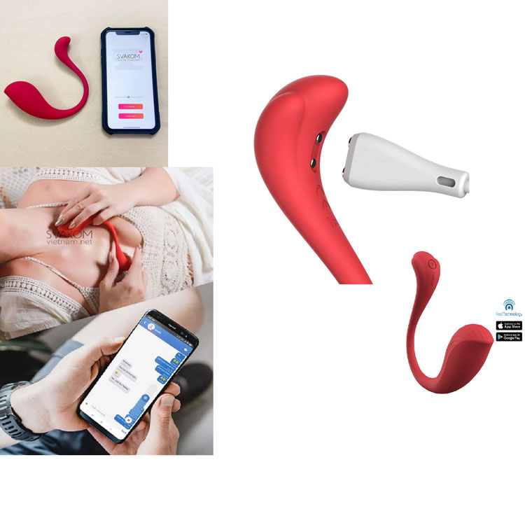 Trứng rung Svakom Phoenix Neo điều khiển app