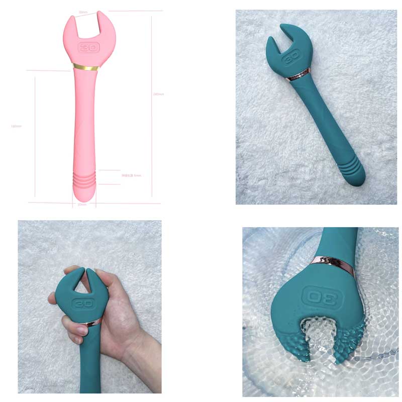 Cờ Lê Rung Massage G điểm 10 chế độ tăng khoái cảm Cờ Lê Rung Massage G điểm 10 chế độ tăng khoái cảm