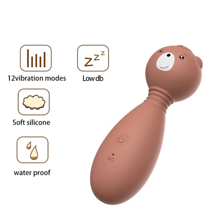 Chày rung gấu LiLo 12 chế độ massage kích thích nhạy cảm