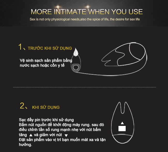 Trứng rung Nalone Fifi 2 - Massage nhũ hoa tăng khoái cảm cực mạnh