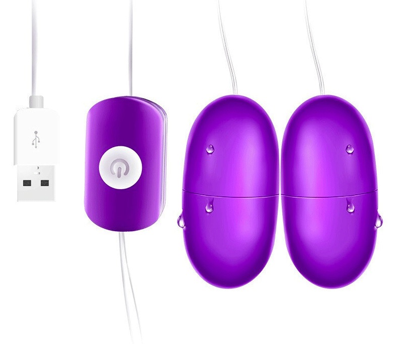 Trứng rung 2 đầu USB cao cấp, sạc nhanh, cảm giác mạnh