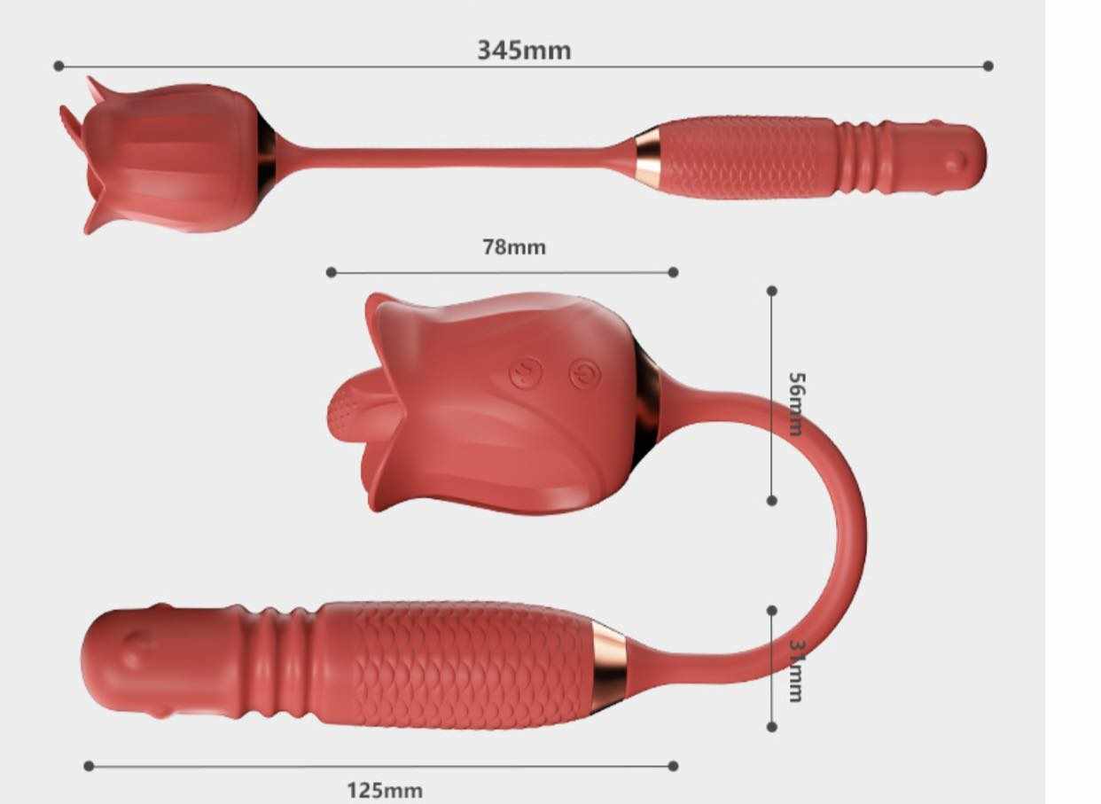 Trứng rung đa năng silicon y tế liếm thụt kích thích mạnh mẽ