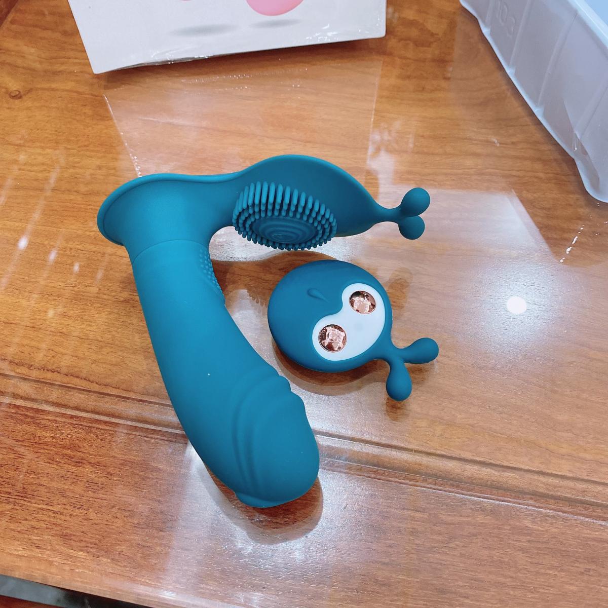 Trứng rung điều khiển dễ thương kích thích mạnh cho nữ Trứng rung điều khiển dễ thương kích thích mạnh cho nữ