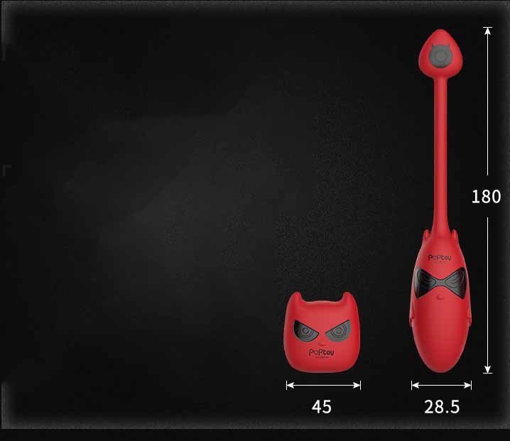 Trứng rung tình yêu Poptoy điều khiển từ xa siêu kích thích