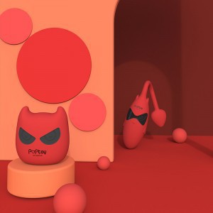 Trứng rung tình yêu Poptoy điều khiển từ xa siêu kích thích