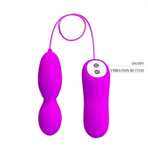 Trứng rung ngoáy Prettylove Vega silicon 12 chế độ chống nước