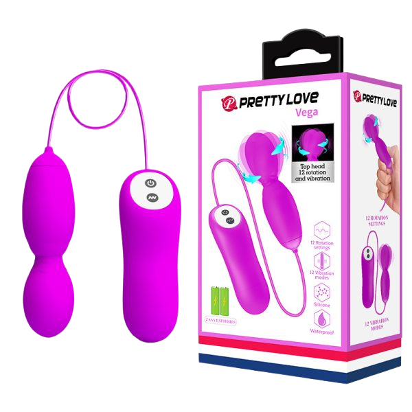 Trứng rung ngoáy Prettylove Vega