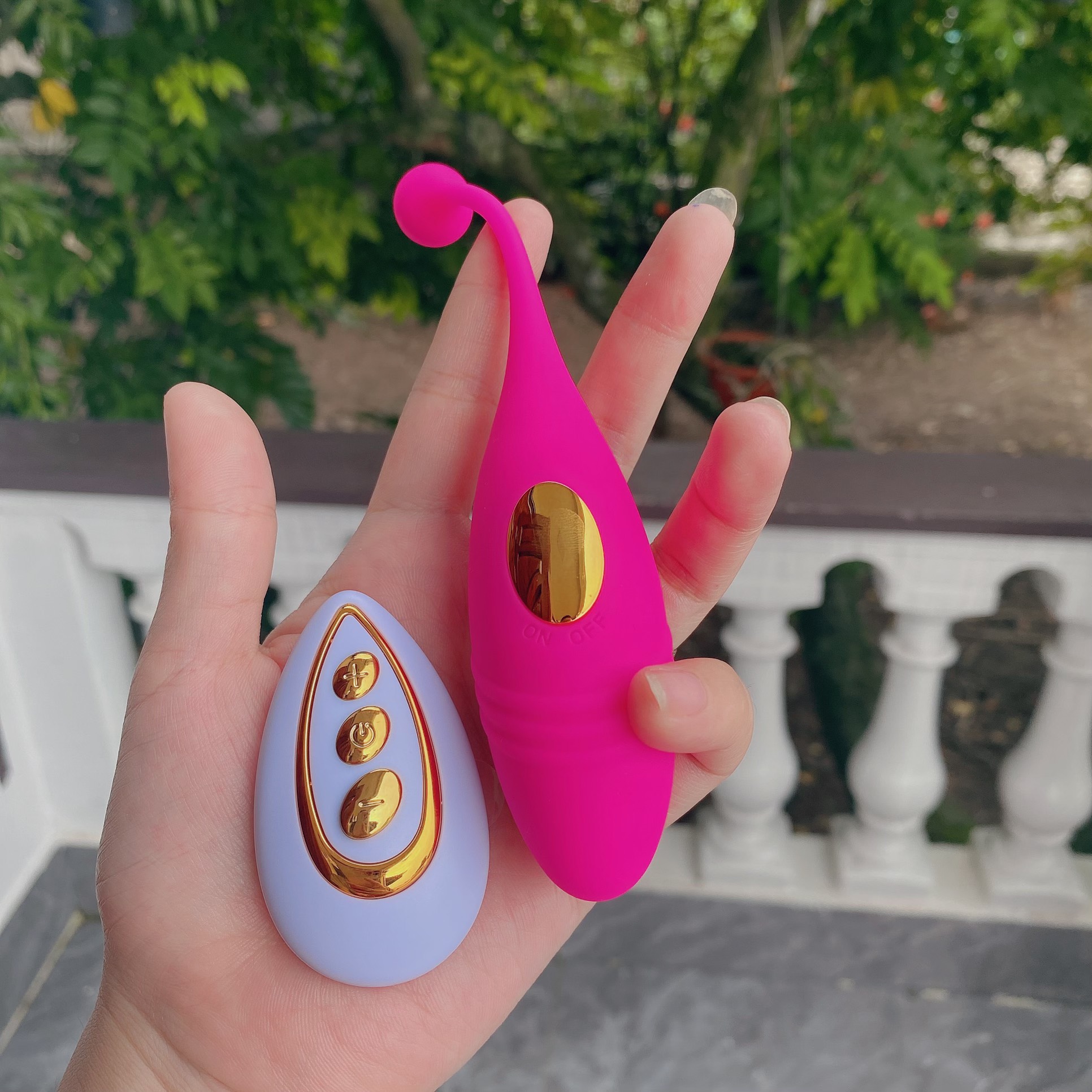 Trứng rung điều khiển từ xa 10 chế độ siêu kích thích, nhỏ gọn