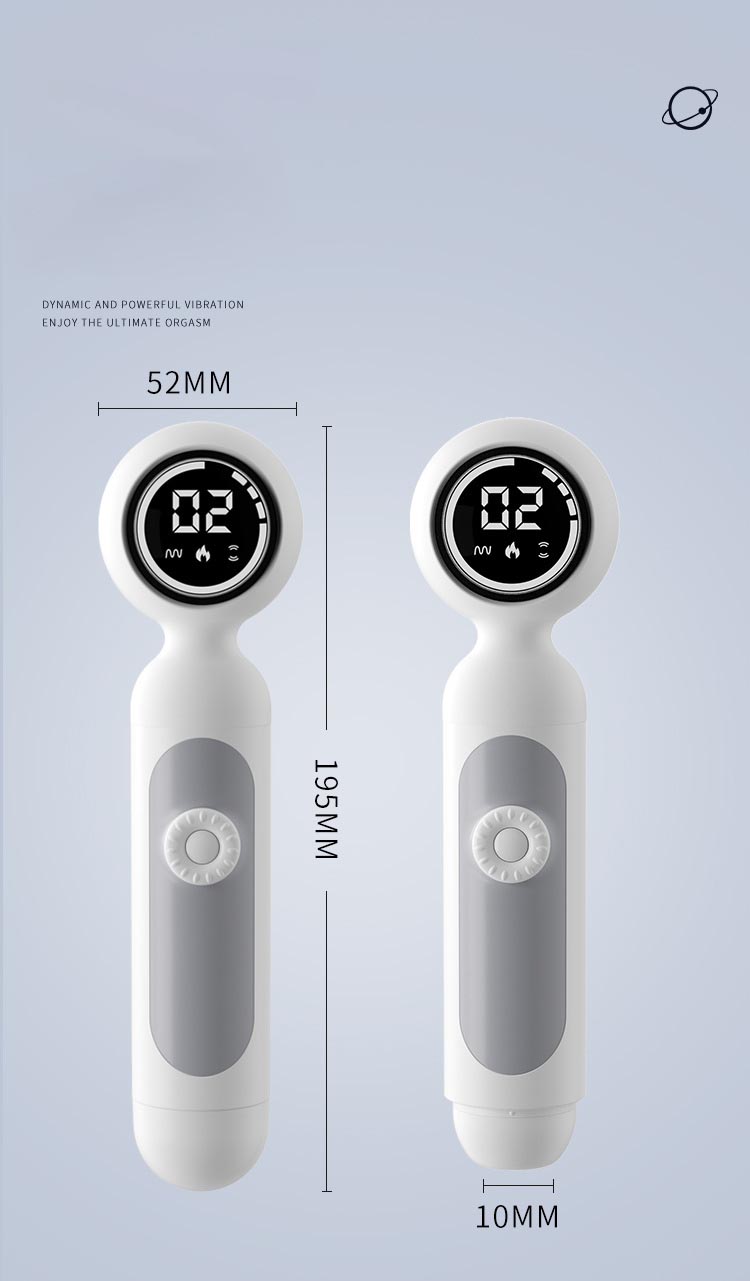 Chày rung hút siêu kích thích ấm áp dành cho nữ bỏng mắt