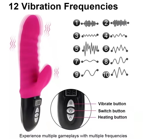 Máy Rung Kích Thích Điểm G Fun Vibration Chống Nước Tím Hồng