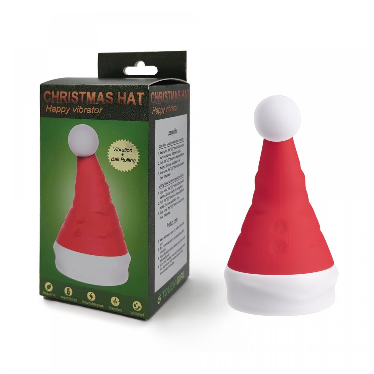 Trứng rung bú nón giáng sinh 10 chế độ tăng khoái cảm hấp dẫn